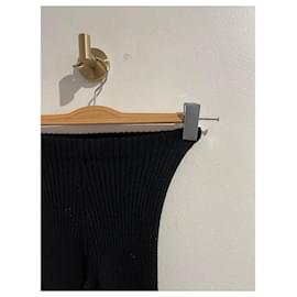 Jacquemus-JACQUEMUS Trousers T.International S Viscose-Black