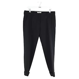 Prada-Wool straight pants-Black