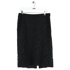 Prada Schwarze Baumwollrock Schwarz