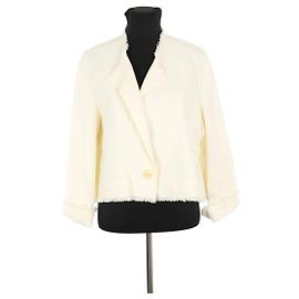 Sonia Rykiel White linen jacket White
