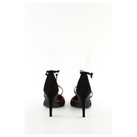 Versace-Suede heels-Black