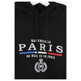 Balenciaga-Cotton sweatshirt-Black