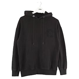Burberry Schwarzer Baumwollpullover Schwarz
