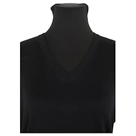 Hermès-Silk sweater-Black
