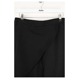 Givenchy-Wool straight pants-Black