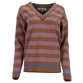 Suéter listrado Diane Von Furstenberg em viscose multicolorida Multicor