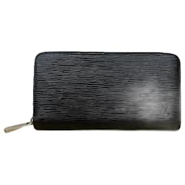 Louis Vuitton-Louis Vuitton Epi Leather Zippy Wallet M60072-Black