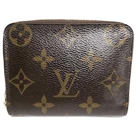 Louis Vuitton-Louis Vuitton Monogram Zippy Coin Purse M60067-Brown