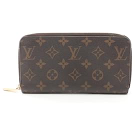 Louis Vuitton-Louis Vuitton Monogram Zippy Wallet M42616-Brown