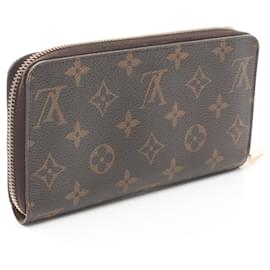 Louis Vuitton-Louis Vuitton Monogram Zippy Wallet M42616-Brown