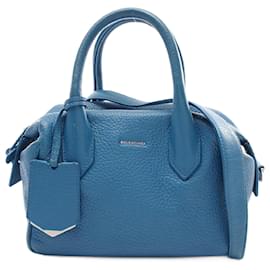 Balenciaga-Sac à main Infanta en cuir Balenciaga-Bleu