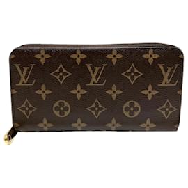 Louis Vuitton-Louis Vuitton Monogram Zippy Wallet M41896-Brown