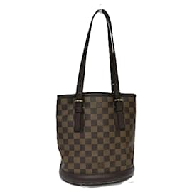 Louis Vuitton-Louis Vuitton Damier Mare Bucket Bag N42240-Brown