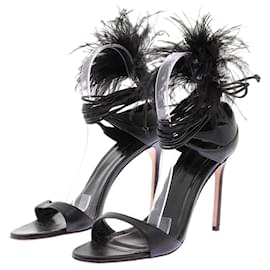 Autre Marque-NON SIGNE / UNSIGNED Sandals T.EU 40 Leather-Black