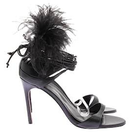 Autre Marque-NON SIGNE / UNSIGNED Sandals T.EU 40 Leather-Black