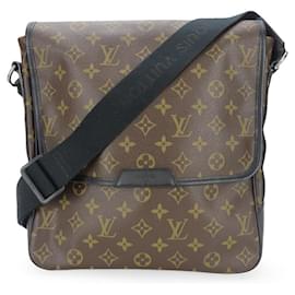 Louis Vuitton-Louis Vuitton Monogram Macassar Shoulder Bag M56715-Brown