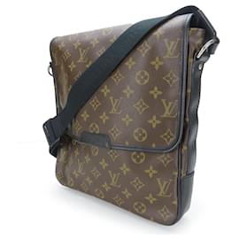 Louis Vuitton-Louis Vuitton Monogram Macassar Shoulder Bag M56715-Brown