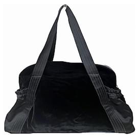 Chanel-Chanel Coco Mark Boston Bag Travel Bag-Black