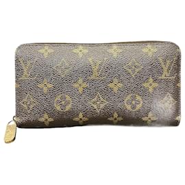 Louis Vuitton-Louis Vuitton Monogram Zippy Wallet M60017-Brown