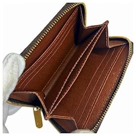 Louis Vuitton-Louis Vuitton Monogram Zippy Coin Purse M60067-Brown