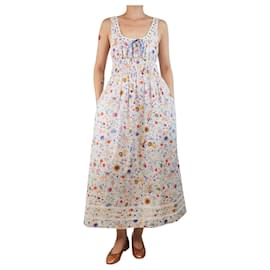 Autre Marque-Multi floral dress - size UK 10-Multiple colors