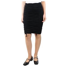 The row Black ruched mini skirt - size S Black