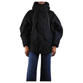 Balenciaga-Veste à capuche noire - taille UK 6-Noir