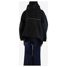 Balenciaga-Veste à capuche noire - taille UK 6-Noir