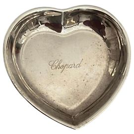 Chopard Schmuckschatulle Herzform Silber Metall Andere