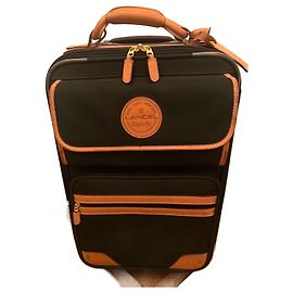 Lancel Reisetasche Grün