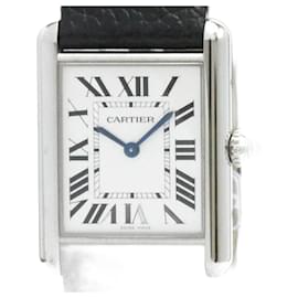 Cartier-Cartier Tank Must LM Steel Quartz Men's Watch-Other