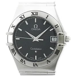 Omega-Omega Constellation Stainless Steel Quartz Wristwatch-Other