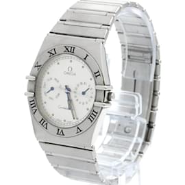 Omega-Omega Constellation Stainless Steel Quartz Wristwatch-Other