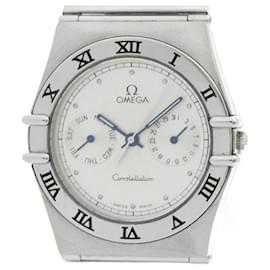 Omega-Omega Constellation Stainless Steel Quartz Wristwatch-Other