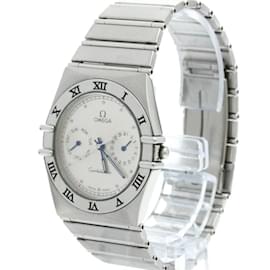 Omega-Omega Constellation Stainless Steel Quartz Wristwatch-Other