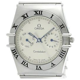 Relógio de pulso Omega Constellation em aço inoxidável com quartzo Outro