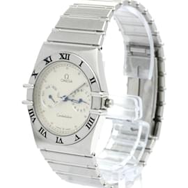 Omega-Omega Constellation Stainless Steel Quartz Wristwatch-Other