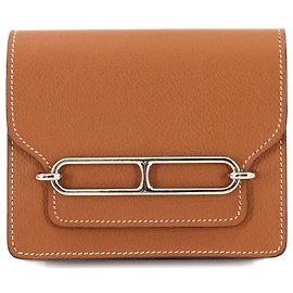 Hermès Hermes Roulis Slim Wallet Brown