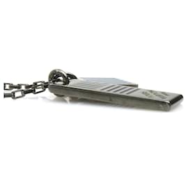 Louis Vuitton-Louis Vuitton Gunmetal Necklace-Metallic