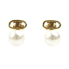 Céline Orecchini Celine in oro e bianco Bianco D'oro