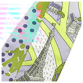 Hermès-Hermes Silk Twilly Scarf-Multiple colors