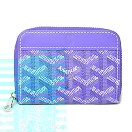 Goyard-Goyard Coin Case/Card Holder-Blue