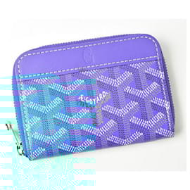 Goyard-Goyard Coin Case/Card Holder-Blue