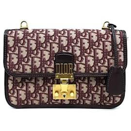 Dior-Christian Dior Oblique Dior Addict Shoulder Bag M5818 -Red