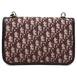 Dior-Christian Dior Oblique Dior Addict Shoulder Bag M5818 -Red