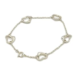 Tiffany & Co-Pulseira Open Heart Tiffany & Co SV925-Prata,Metálico