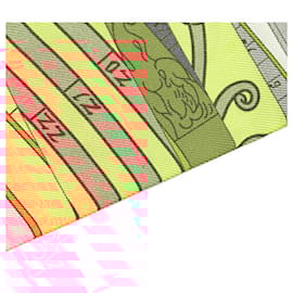 Hermès-Hermes Silk Twilly Scarf-Pink