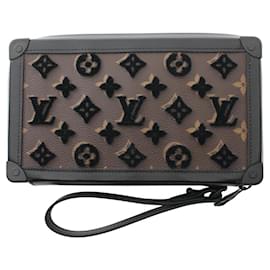 Louis Vuitton-Louis Vuitton Soft Trunk Clutch Monogram M45061-Brown