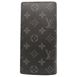 Louis Vuitton-Louis Vuitton Monogram Portefeuille Brazza Wallet-Blue