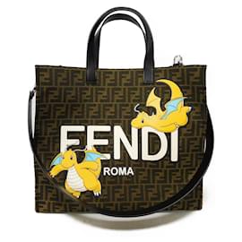 Fendi-Sac fourre-tout Fendi Pokemon Dragonite Sunshine-Vert